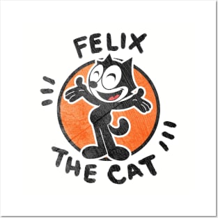 Felix The Cat Happy Vintage Posters and Art